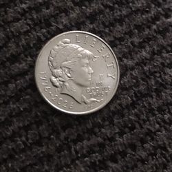 250th Anniversary P Emerging Liberty Dime Coin 
