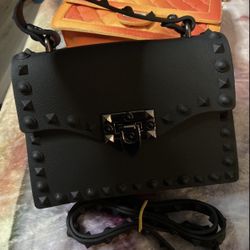 Black Stud Handbag (only) 