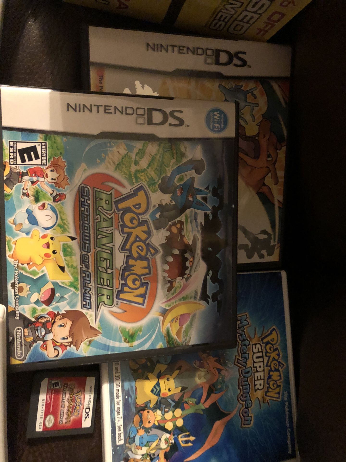 4 Pokémon Games Pokémon Ranger Pokemon Super Mystery Dungeon Nintendo 3ds Pokemon Ranger Shadow Of Alma Nintendo Ds