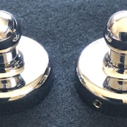 **NIB** IKEA Voxnan Chrome Metal Wall Hooks  x 2 Boxes