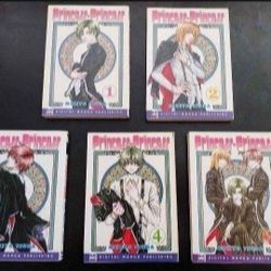 Princess Princess English Manga Volumes 1-5
