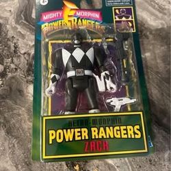 new sealed power rangers retro morphin ranger zack