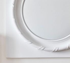 Pottery Barn Maison 30" Round Wall Mirror