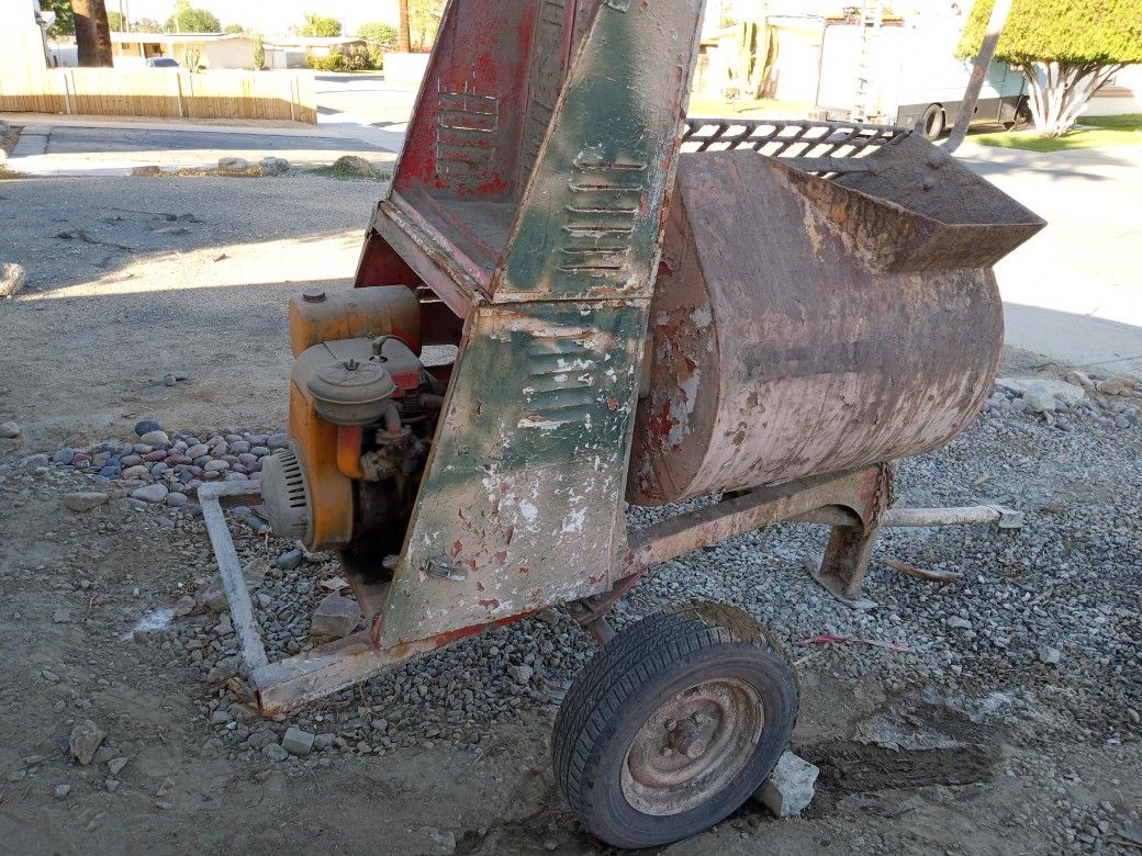 Plaster, Stucco And Concrete Mixer