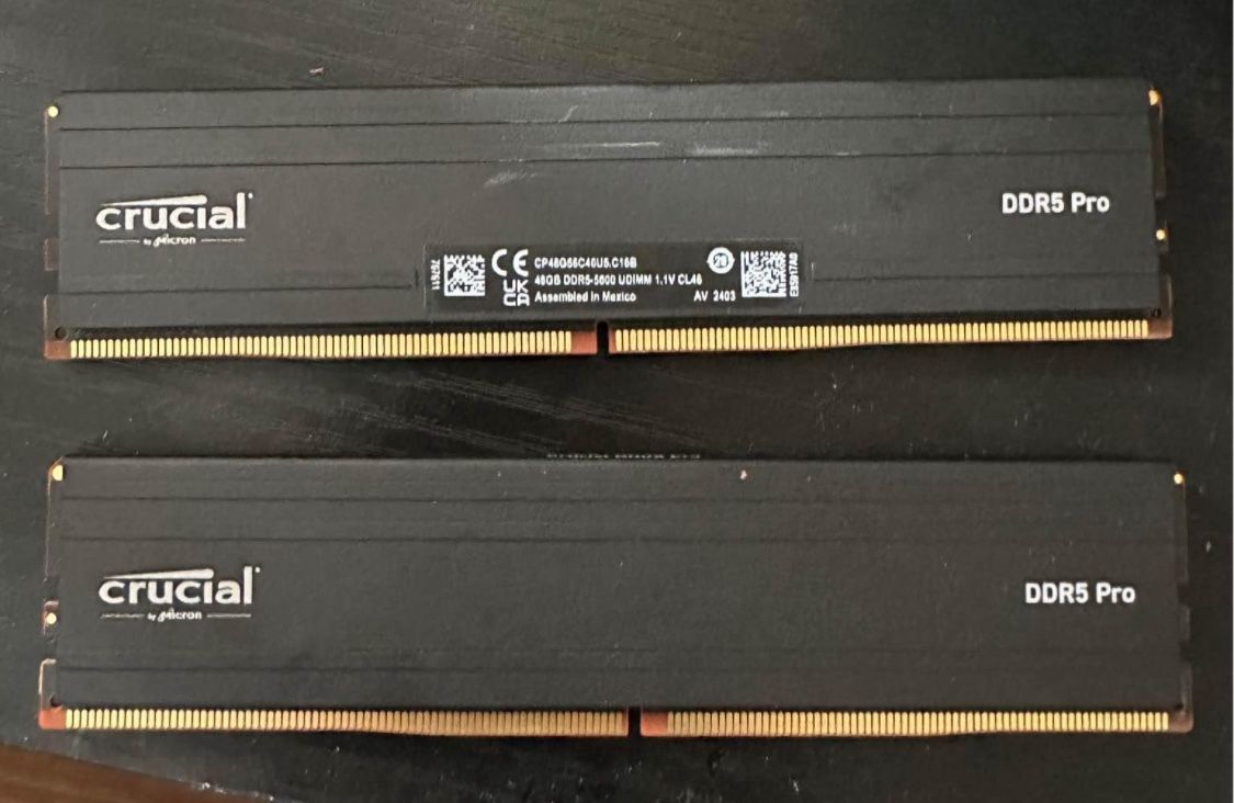 DDR5  RAM 96GB 5600