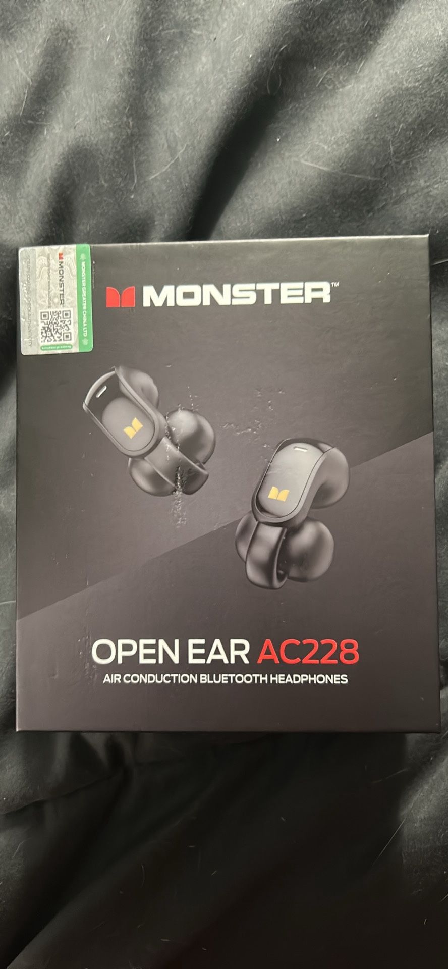 Monster open here AC 228 air conduction, Bluetooth headphones