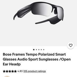 Bose speaker glasses