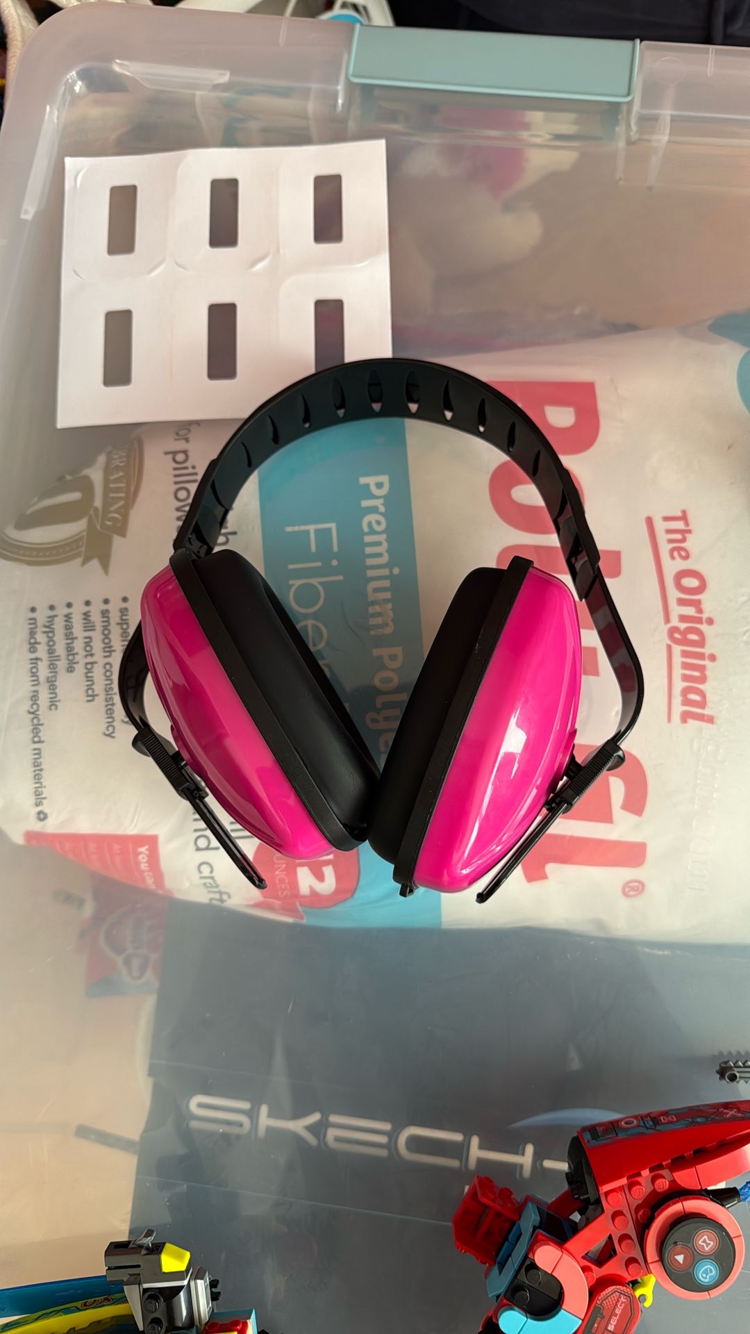 Pink Monster Jam Ear Protectors 25db