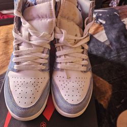 BIG KIDS JORDAN 1 HIGH OG HYPER ROYAL