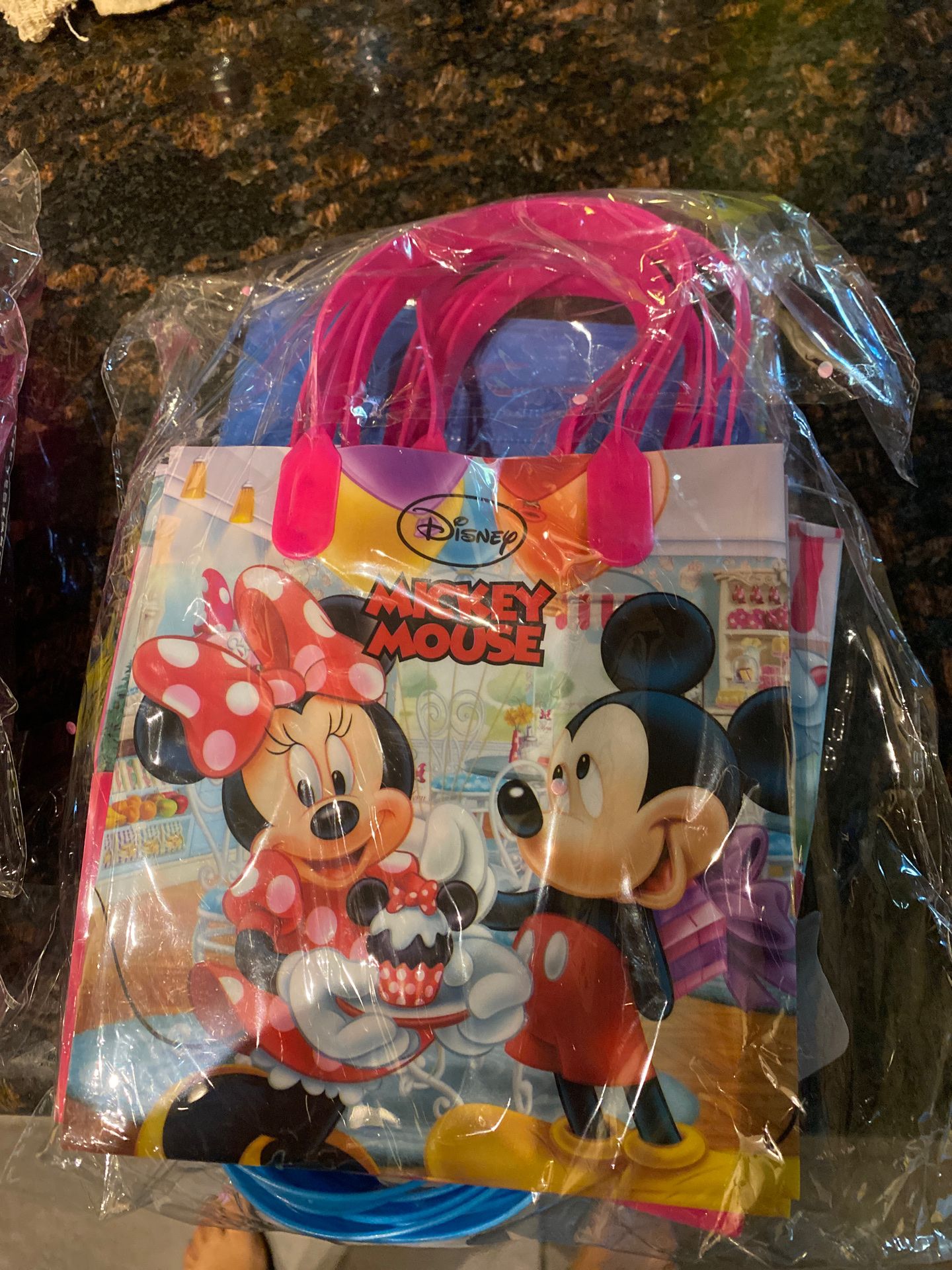 Minnie Mouse birthday candy bags