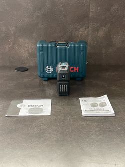 Bosch GPL100-30G Green Beam 3-Point Self-Leveling Laser w/ Hard Case