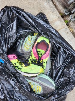 Eureka steam mop, shoes etc