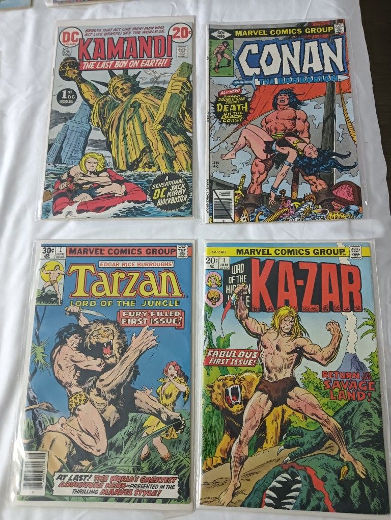 Vintage Comic Books!! Four 4 Books For One Price.