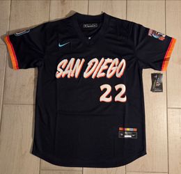 SAN DIEGO PADRES STITCHED BASEBALL JERSEY