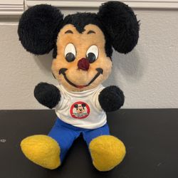 Vintage Mickey Mouse Plush