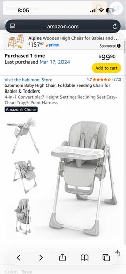 High chair