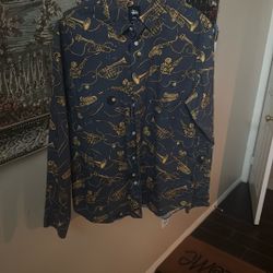 Stussy Long Sleeve Button Up 
