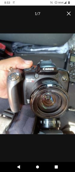 Canon powershot sx10is digital camera working