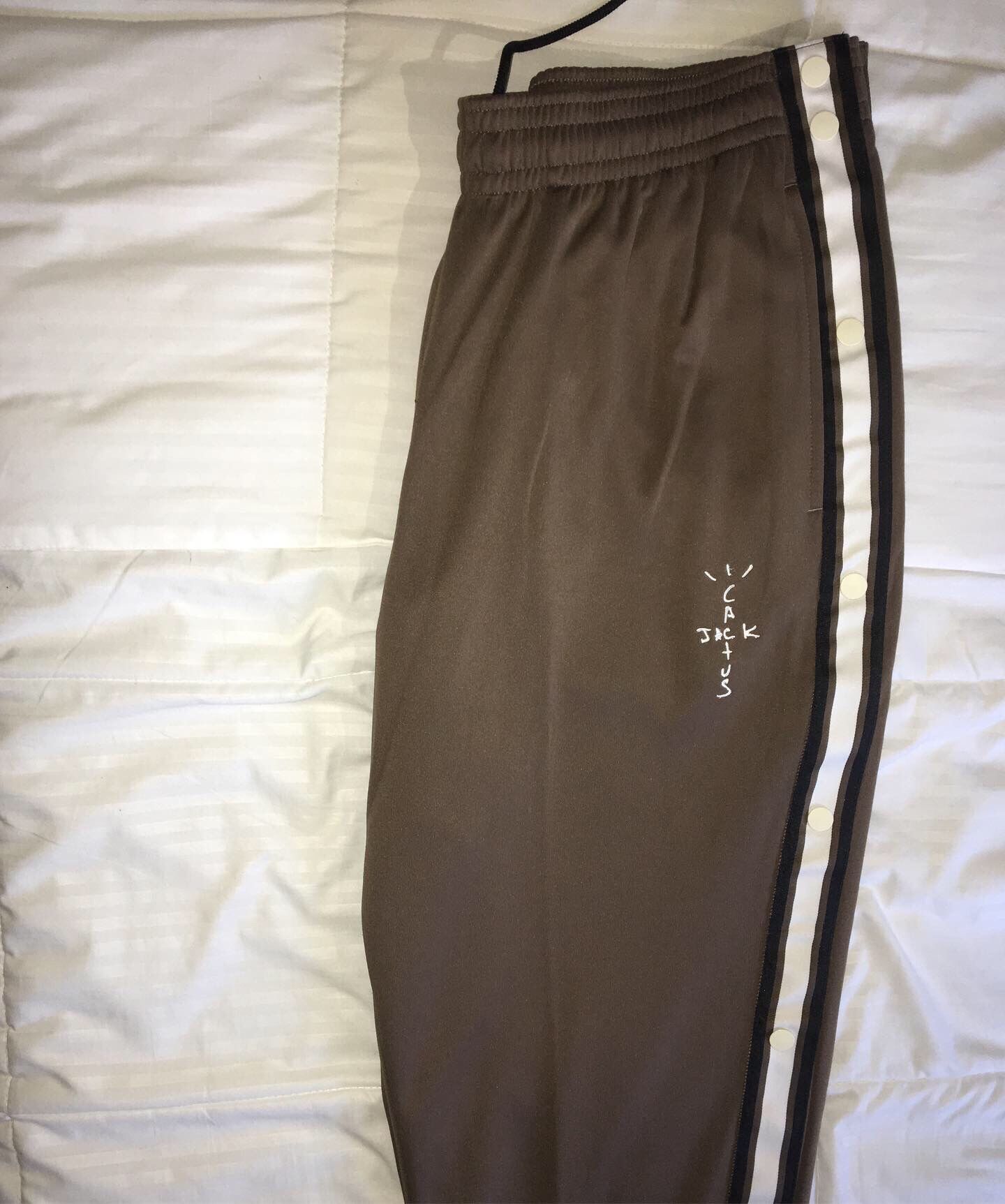 Travis Scott MJ Track Pants Palomino!!