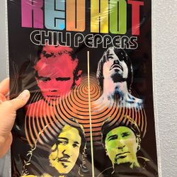 Red Hot Chili Peppers 3D Lenticular Poster