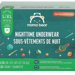 Mama Bear 38ct. Size L/XL Nightime Underwear