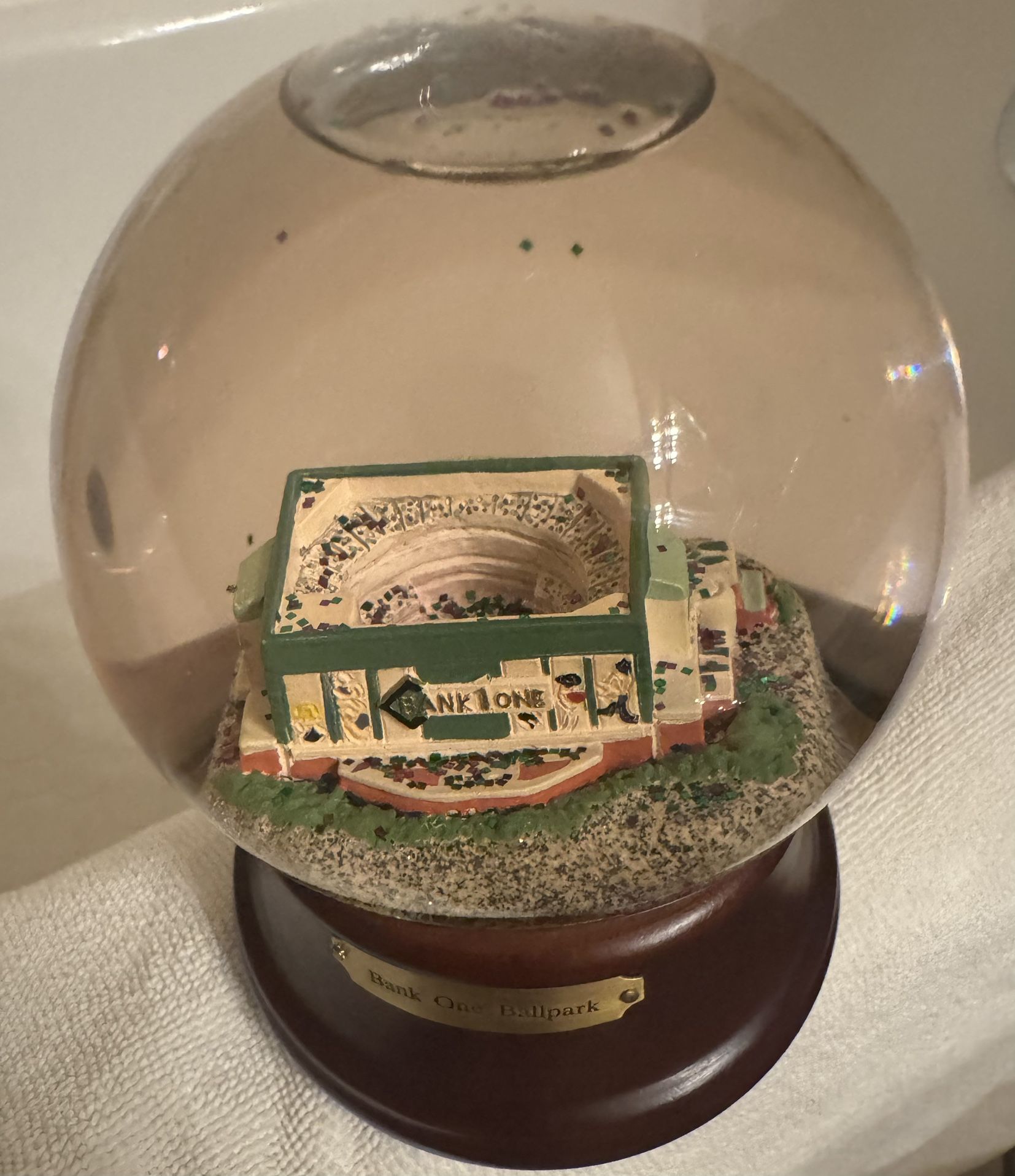 Bank One Ballpark - AZ Diamondbacks Musical Snow Globe