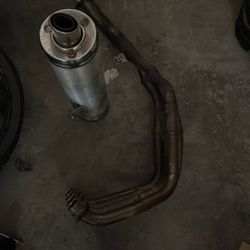 03-04 Gxsr 600 Exhaust 