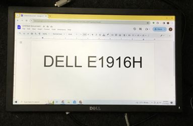 Two Dell E1916H ($40 For One)