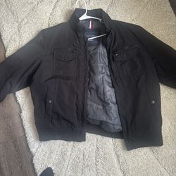 Tommy Hilfiger Black Jacket Size XL