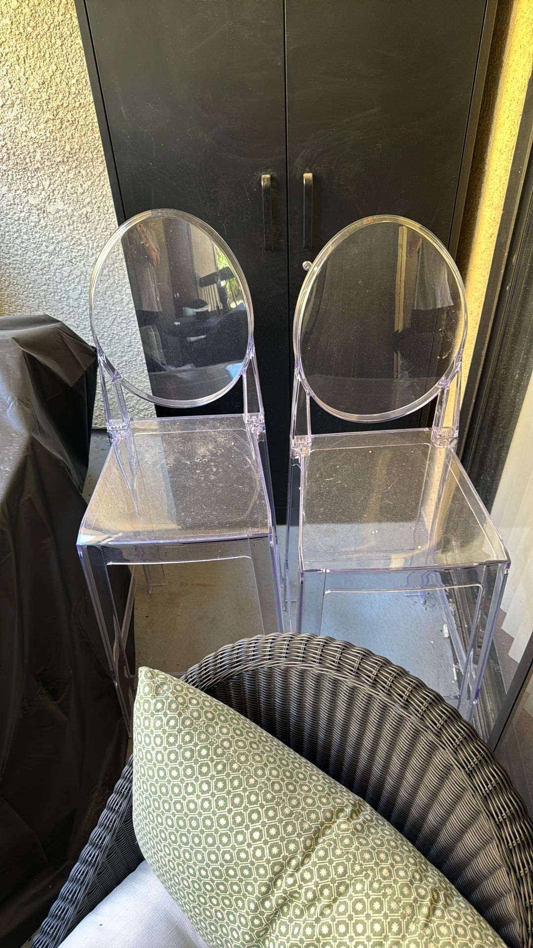 Clear Bar Top Chairs