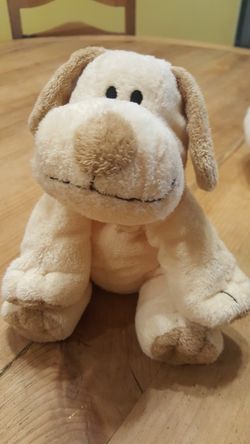 Small stuffed pet dog