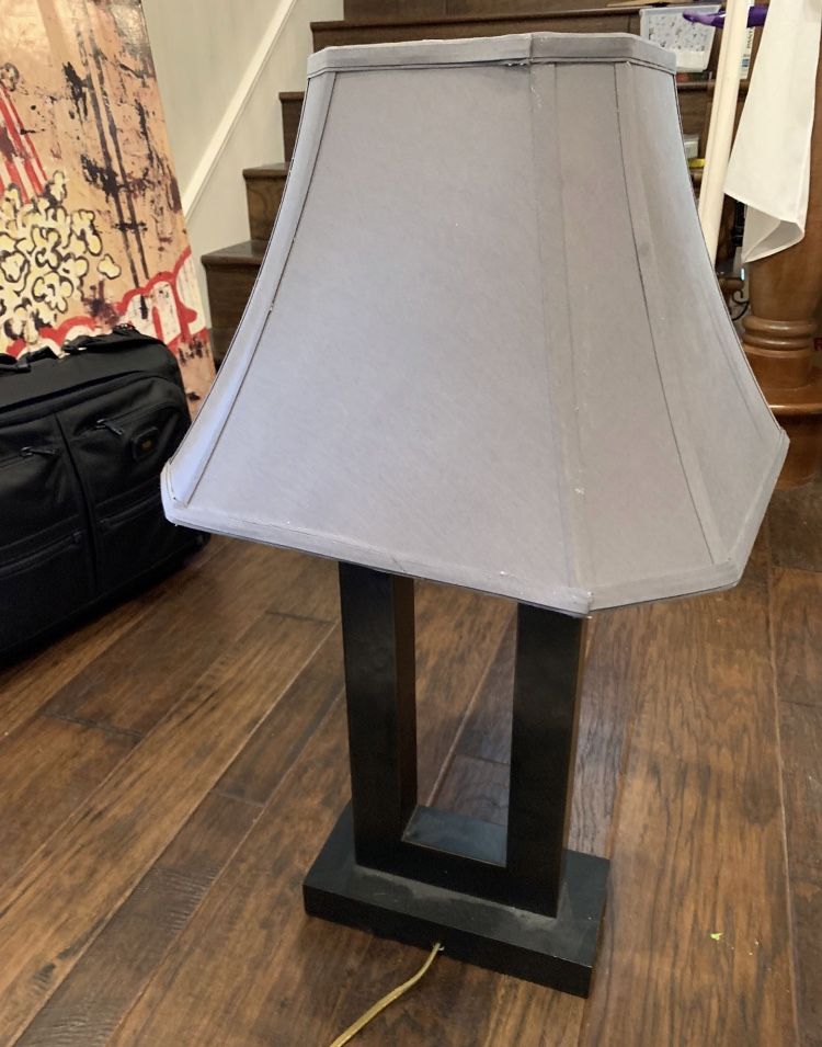 Beautiful Custom Black Lamp