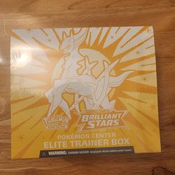 Pokémon Center Sealed ETB Brilliant Stars