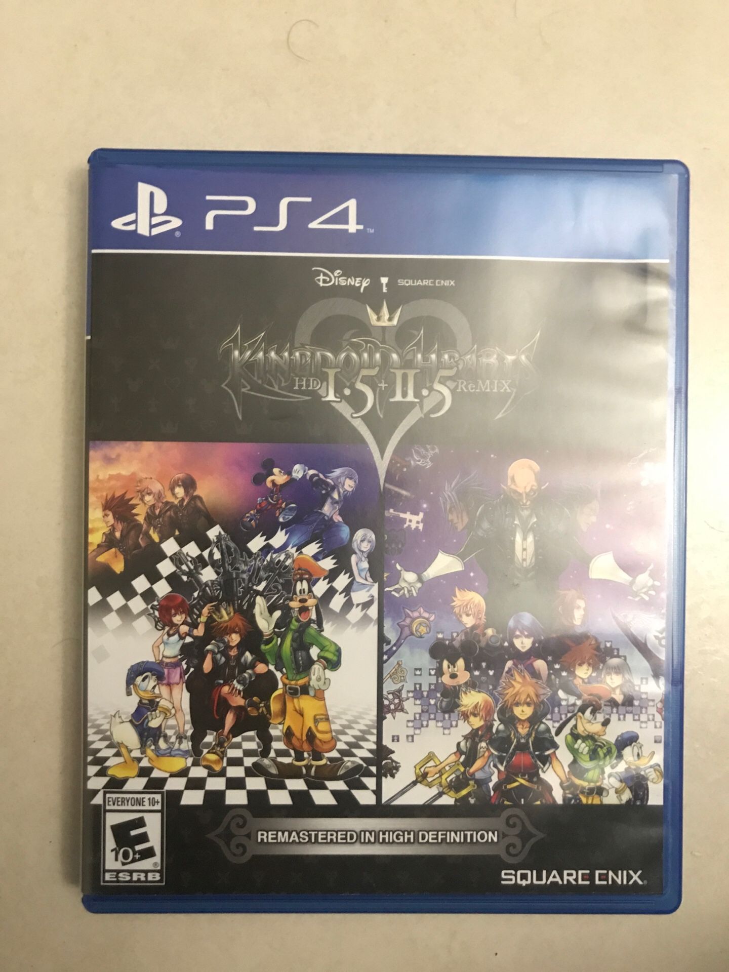 Kingdom Hearts 1.5 + 2.5 Remix PS4