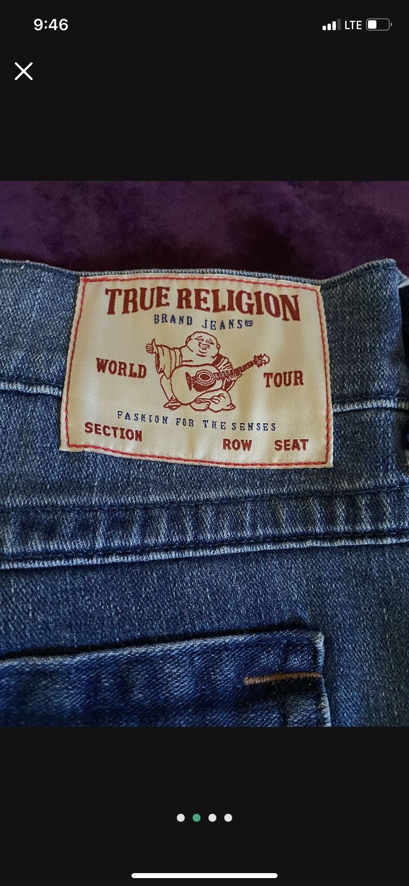 TRUE RELIGION & LEVI’s Pants (read Description)