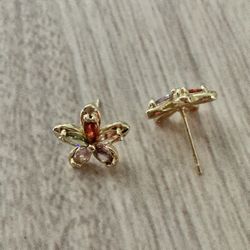 14 K  Gold Plated Earrings 