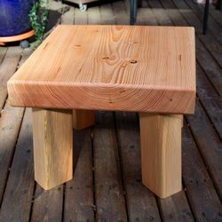 Fir Slab Table 