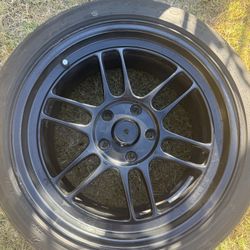 Enkei RPF1 17x10 +38 and 17x9 +45 5x114.3 Honda s2000 spec