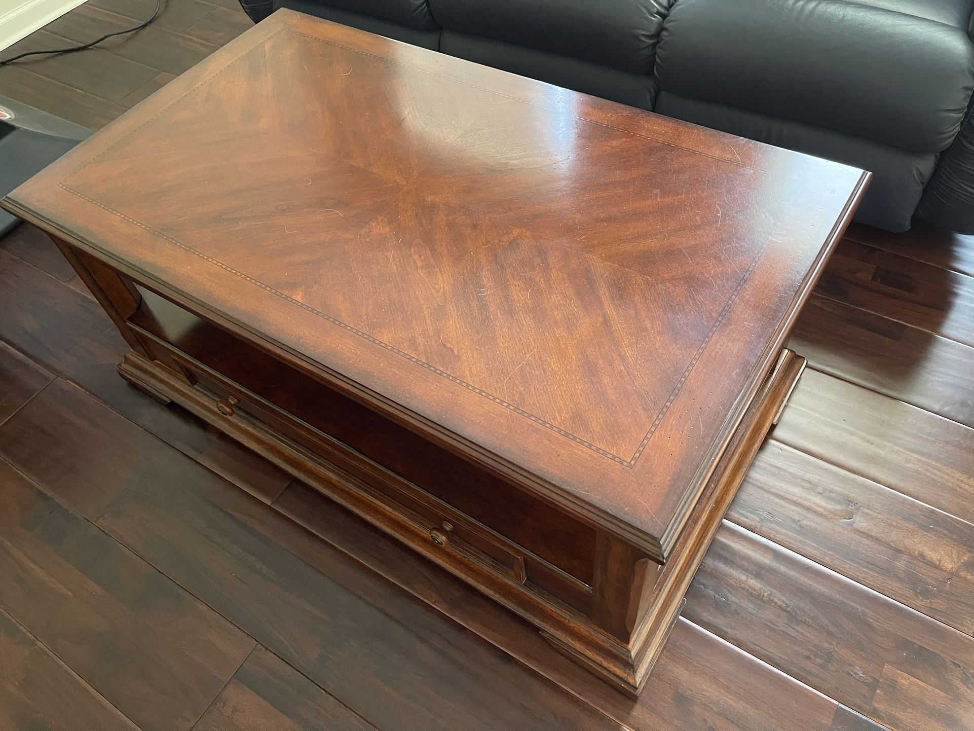 Solid Cherry Coffee Table / Breakfast Table
