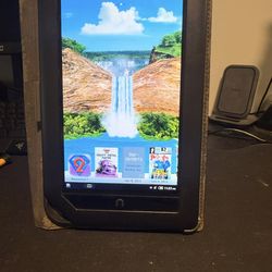 Nook color with manual and case