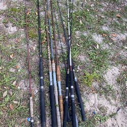Lot Of Fishing Gear