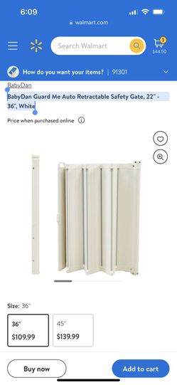 BabyDan Guard Me Auto Retractable Safety Gate