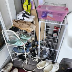 $10 Each Your Choice White Wire Rack Shoe Racks Shoe Rack