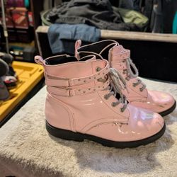 Girls Boots Pink Size 1