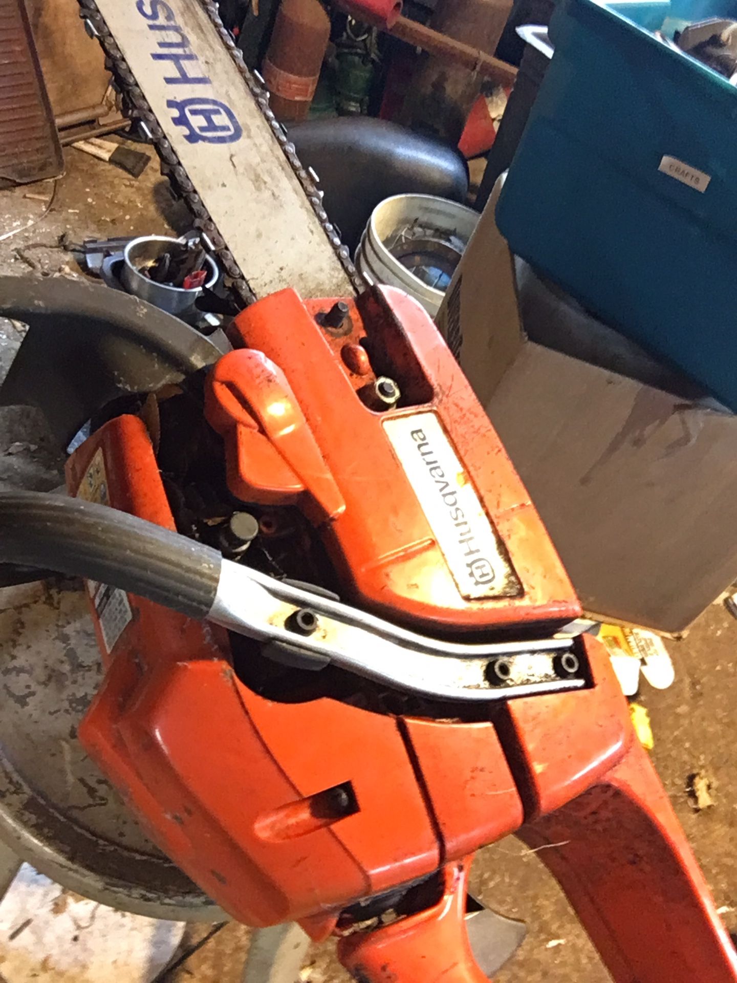 Husqvarna chainsaw not running