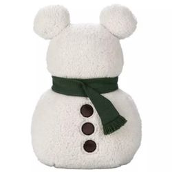 Disney Holiday Mickey Mouse Snowman Pillow