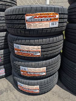 205 55 16 Arroyo Tires Con 50,000 millas de Garantía