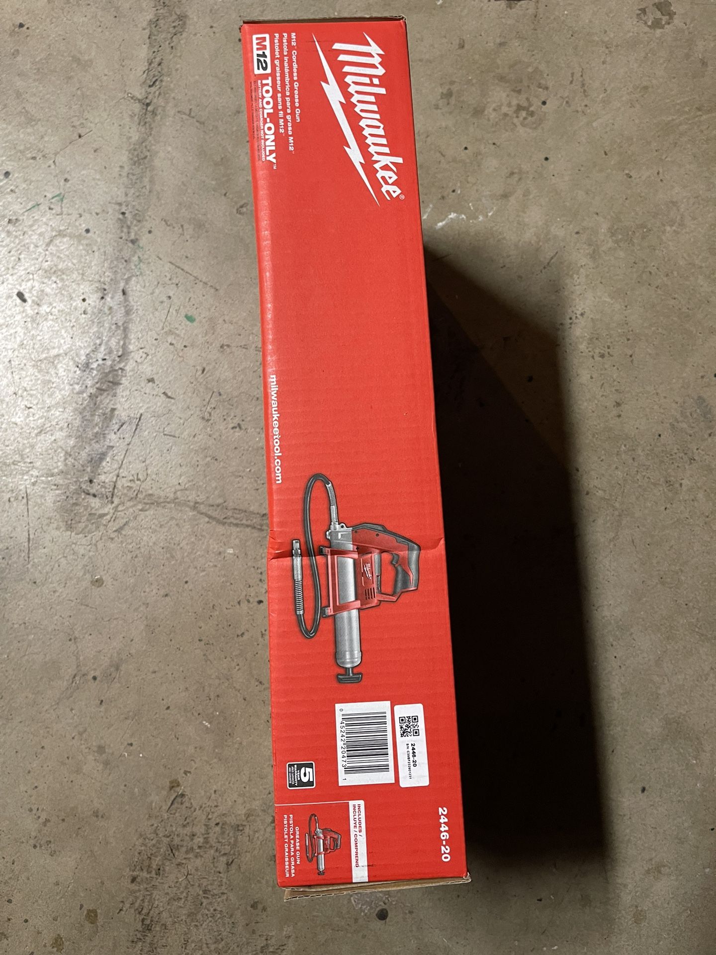 Milwaukee M12 Grease Gun