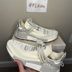Adidas NMD Hu Trail - Pharrell Cream White - Sz 12
