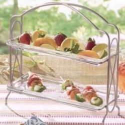 Princess House Moderna Vase  3- Piezas 